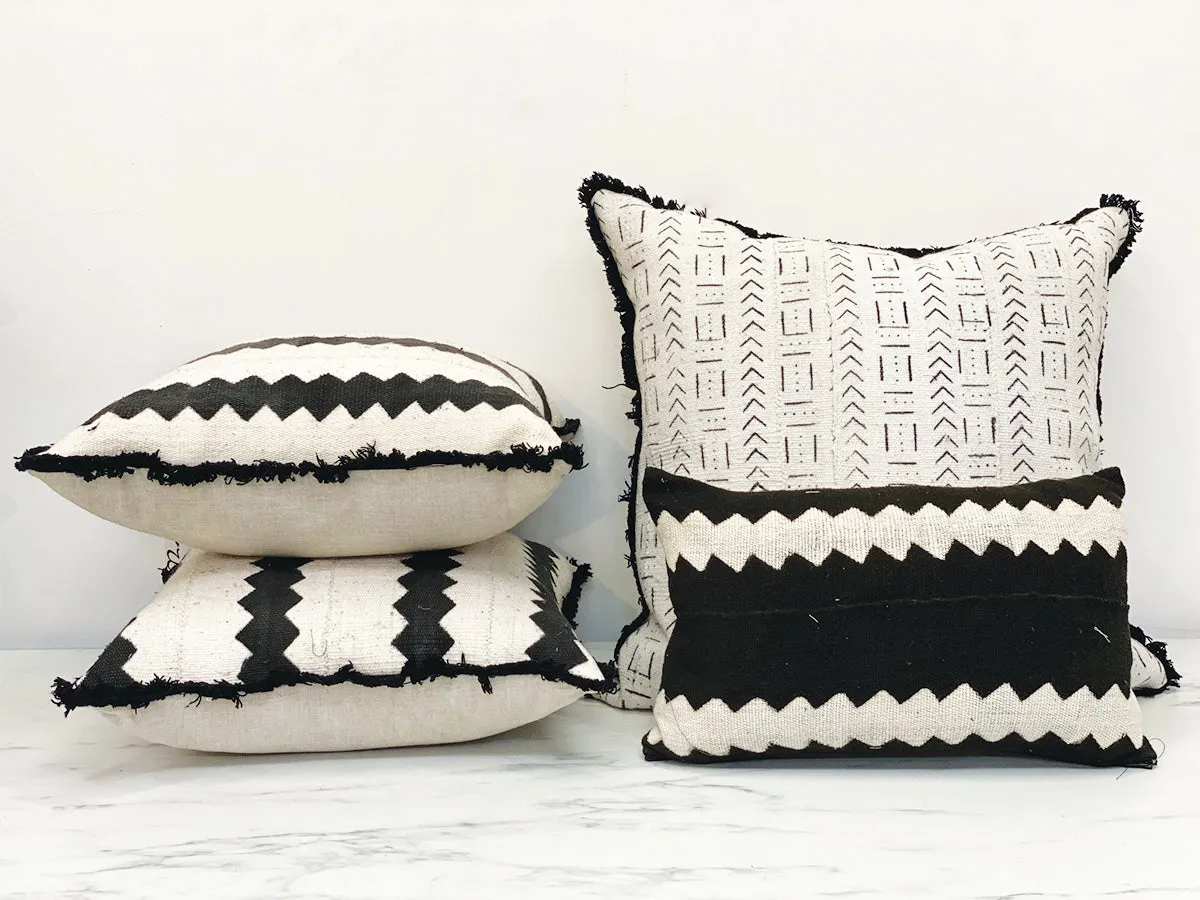 Vintage African Mudcloth Pillows