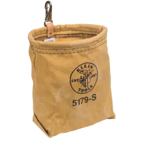 Water-Repellant Canvas Pouch with Snap