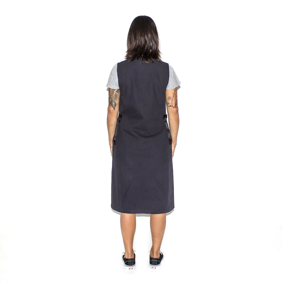 Women's Canvas Mid-Length Dress