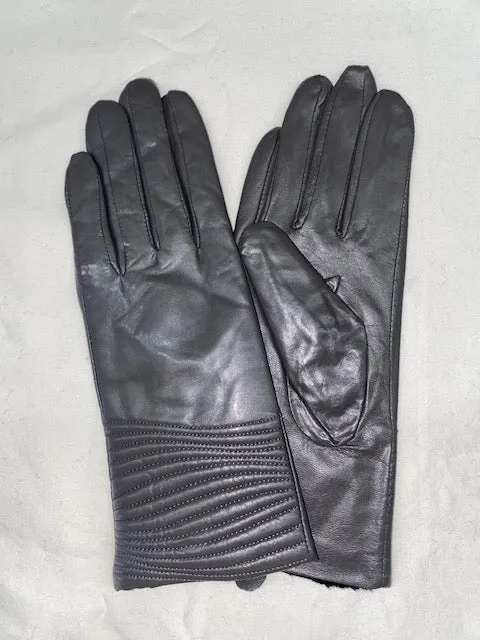 Womens Lambskin Leather Gloves
